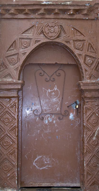 Casbah - Alger - The brown door (2)