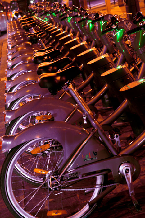 Velibs au repos