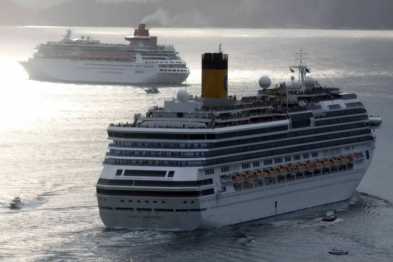 Costa Corcordia e Sovereign