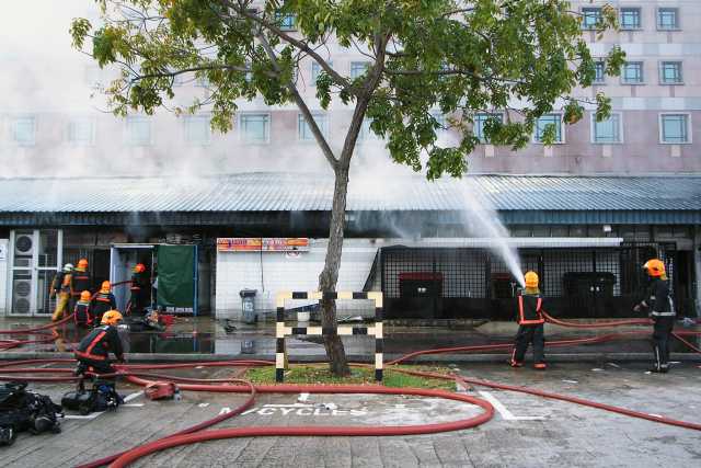 Fire @ Blk 513 Tampines Central 1_3