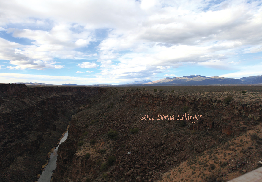 Gorge at the Rio Grande, New Mexico