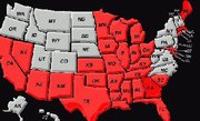 States I've rode in so far