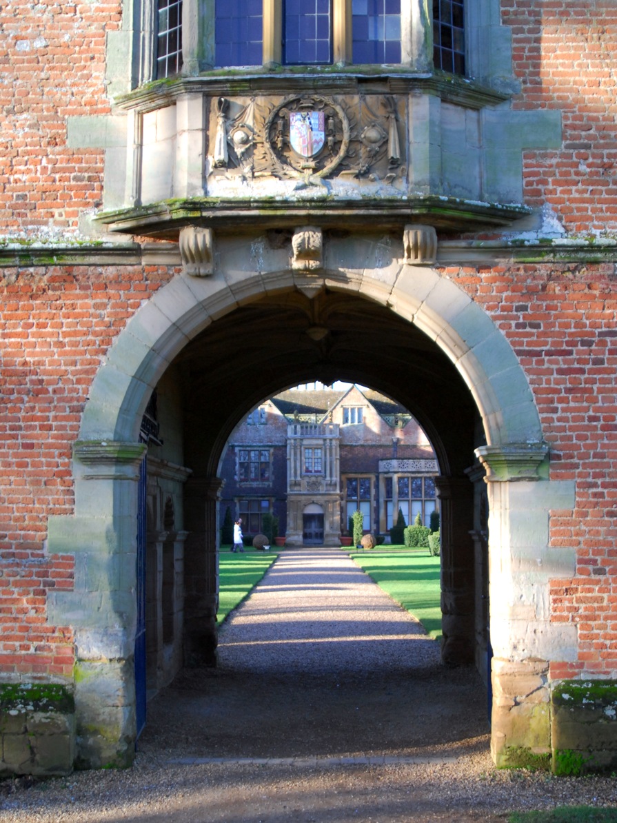 Through the gatehouse, fleetingly...