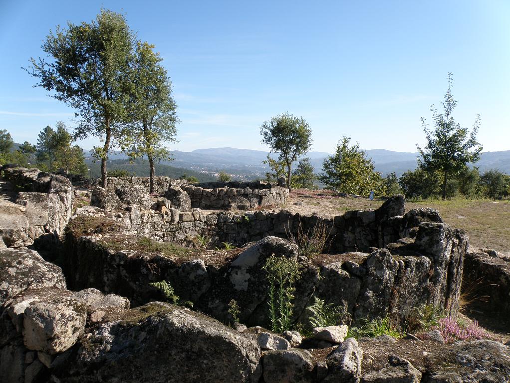 at the Citania de Briteiros (1st millenium BC)