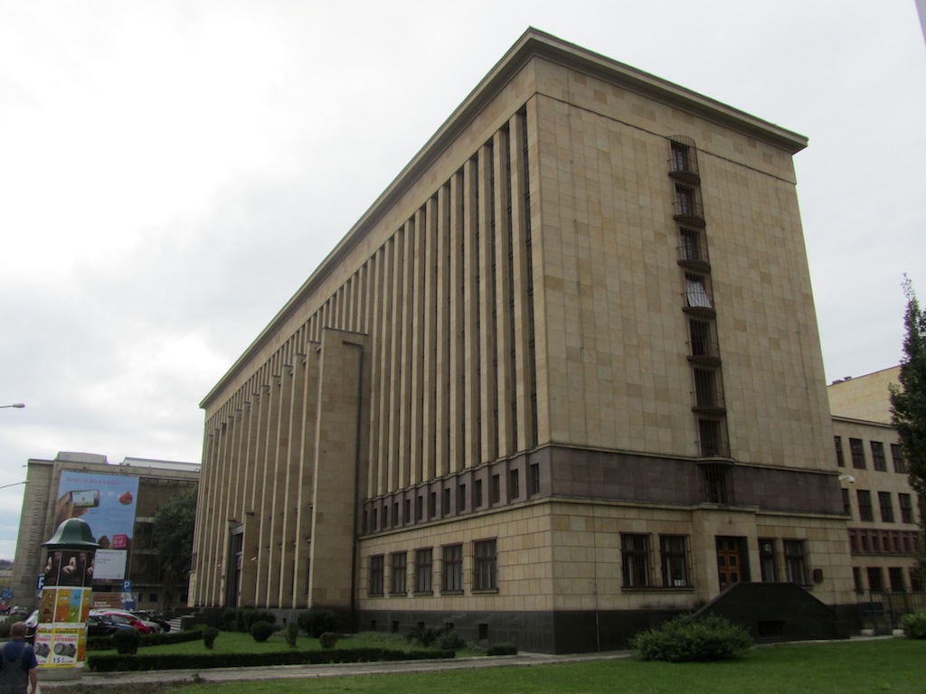 heres the Jagiellonians main library and archives...