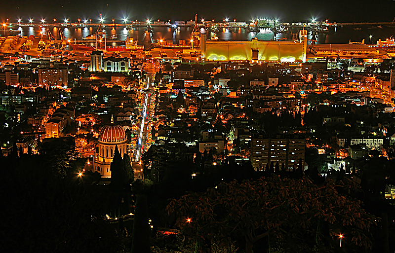 Haifa by Night