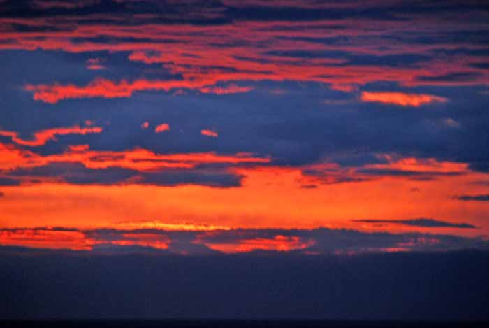 sunset,Strait of Juan de Fuca