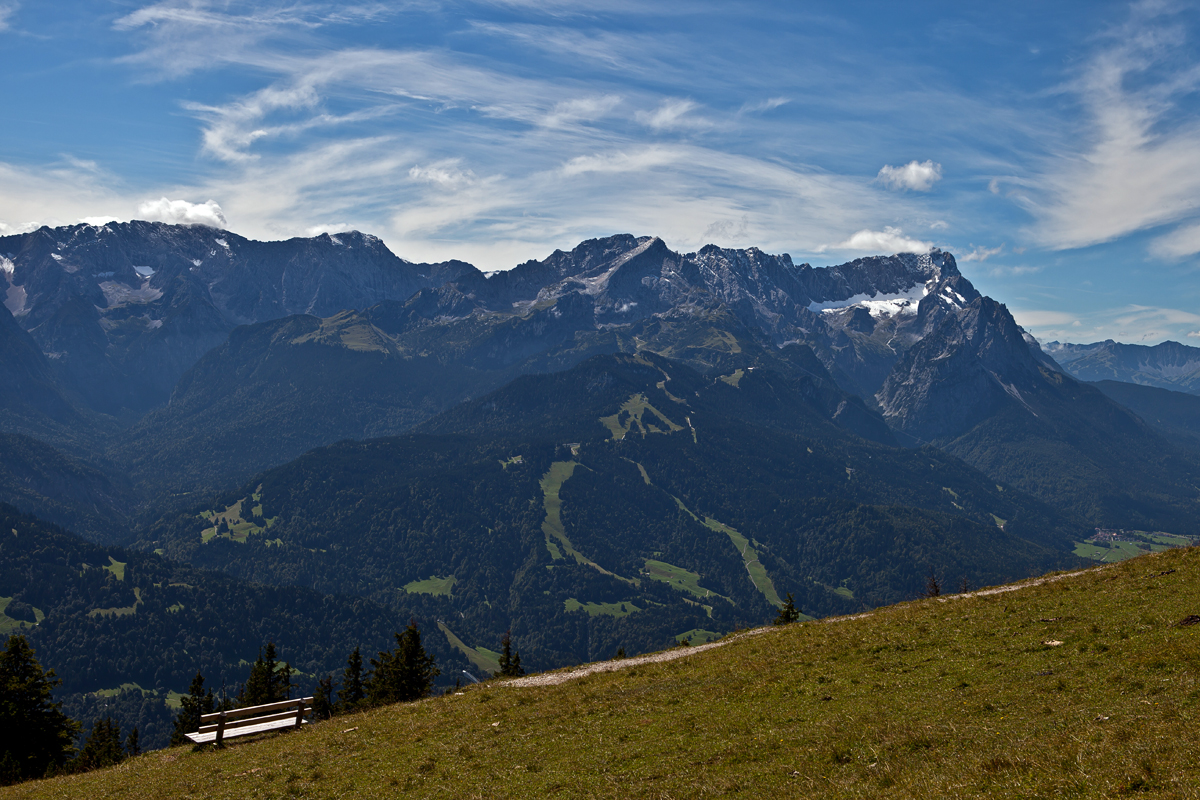 Zugspitze und Alpspitz