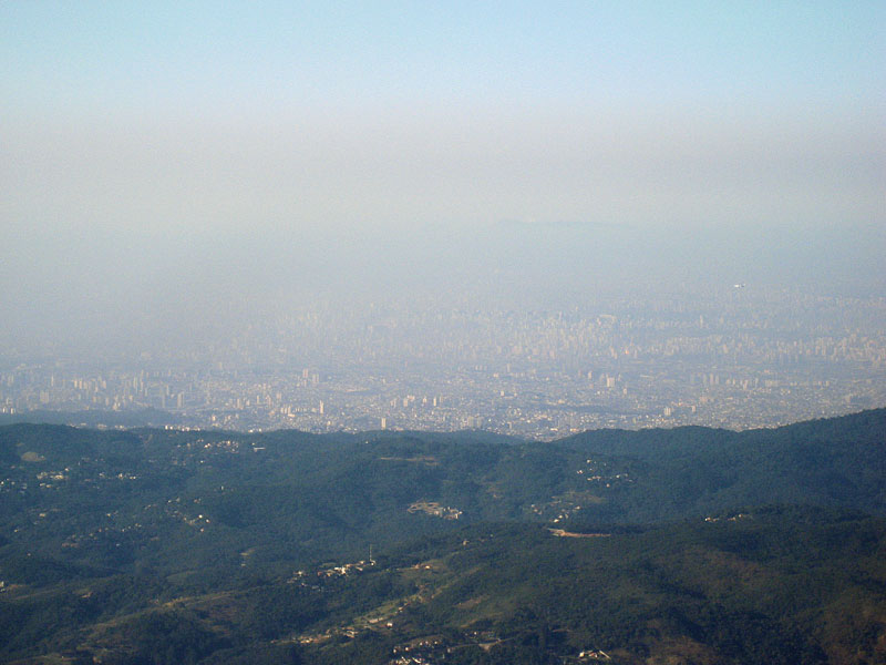 Sao Paulo from the plane