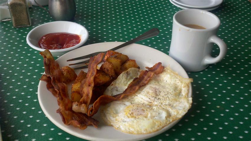 A great meal, best homefries Ive ever had