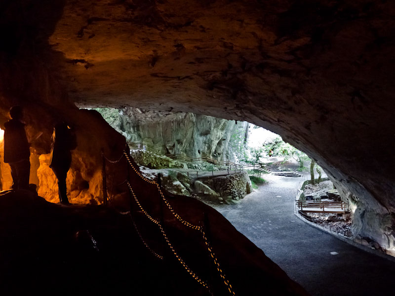 En lo alto de la Cueva Grande