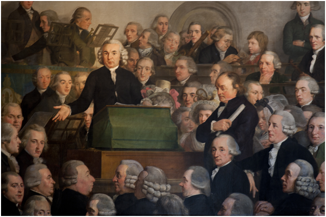 De inwijding van het gebouw van Felix Meritis