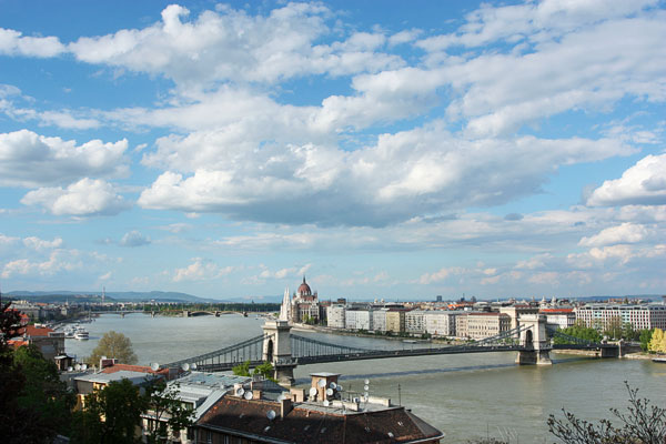 View from Buda castle