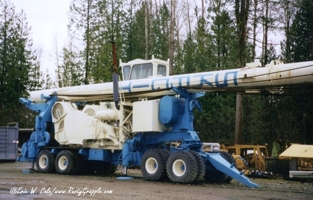 Skagit BU-737 Slackline on T-100 Trailer