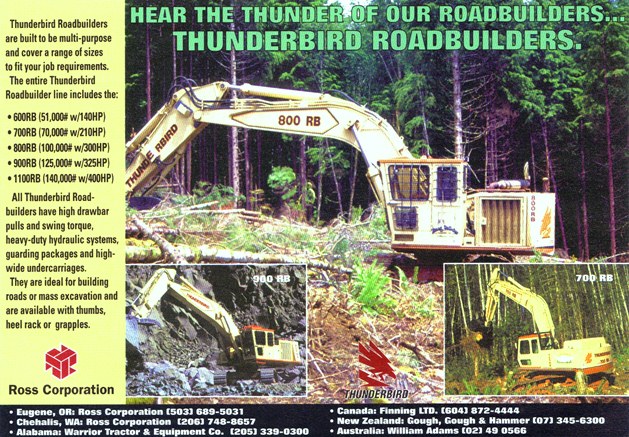 Thunderbird Roadbuilders