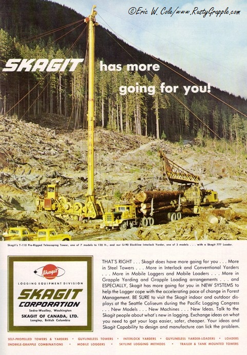 1967 Skagit Ad Slackline Tower