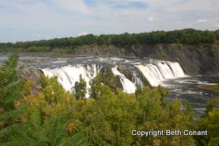 Here are the falls!