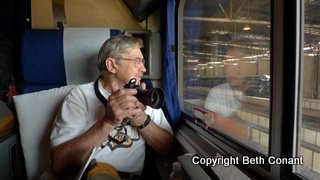 ....we take the opportunity to gaze out the window.