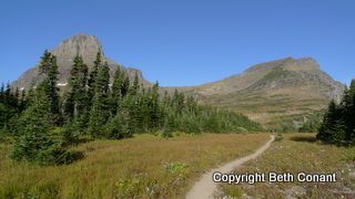 Logan's Pass again. We call to the bears to be sure they know we are coming!