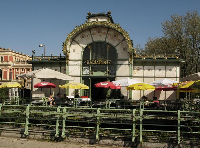 second pavillon opposite,cafe inside