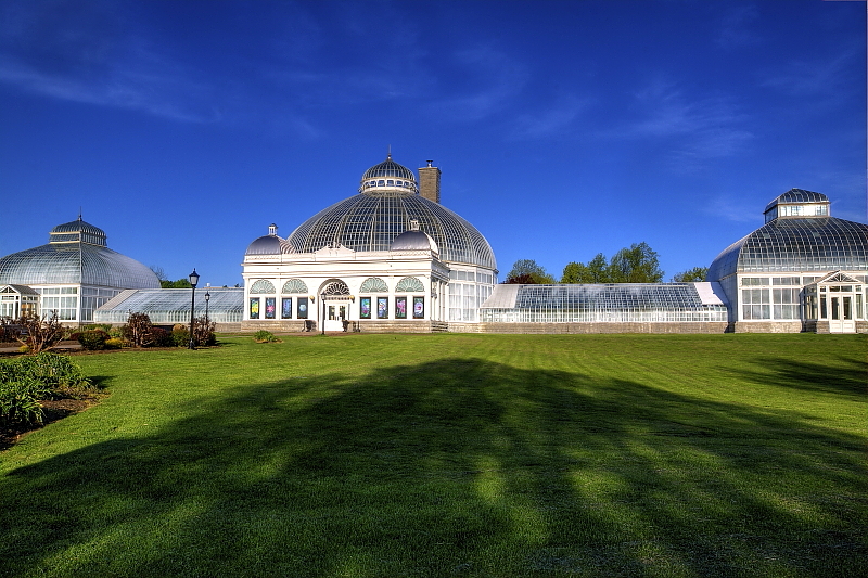 Botanical Gardens Just Out Of The Shadow