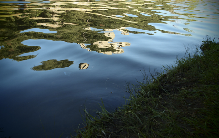 down by the riverside...