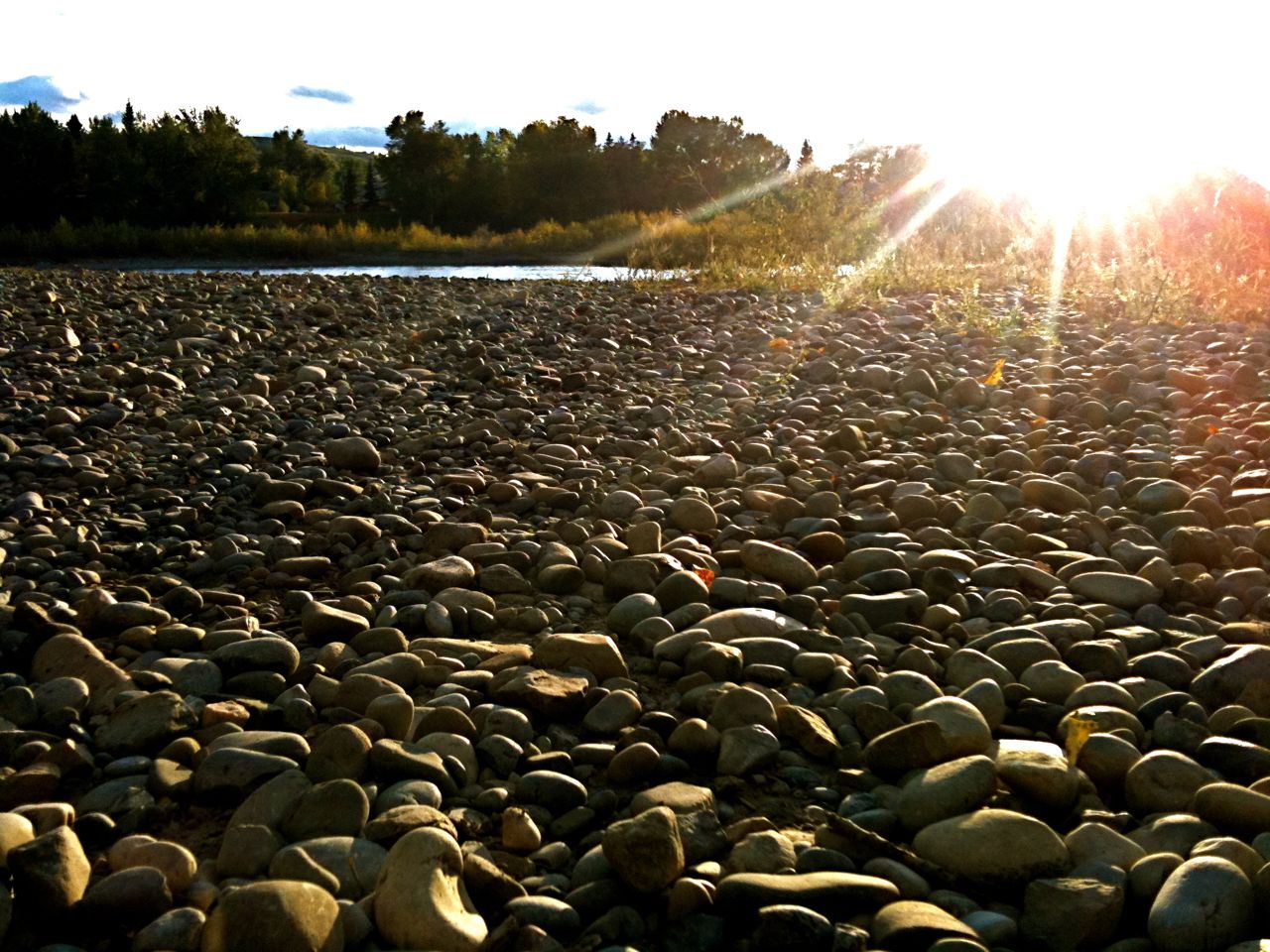 river rocks