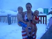 Amber and the kids
