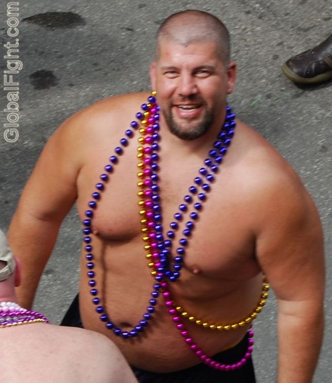 Mardi Gras Hot Men Gay Southern Decadence Bears Fantasy Fest Manly Shirtless Studs