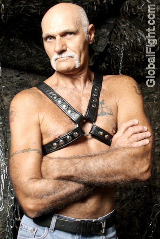 leather muscle daddy harness silver haired moustache.jpg