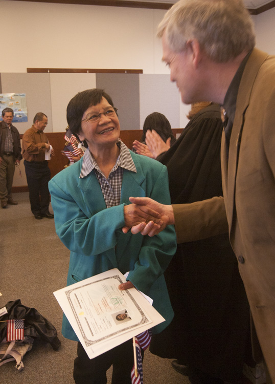 Congrats for a new citizen
