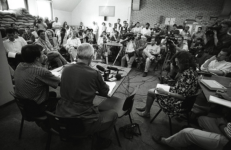UN Press briefing, Sarajevo