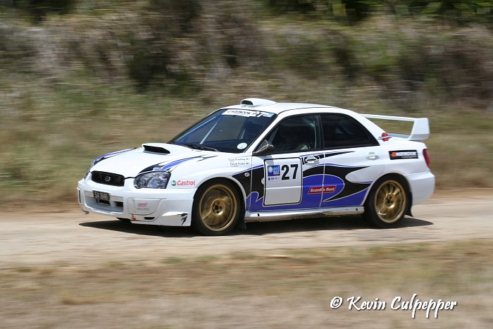 Rally Barbados 2008 - Sean Dowding, Jason Cozier