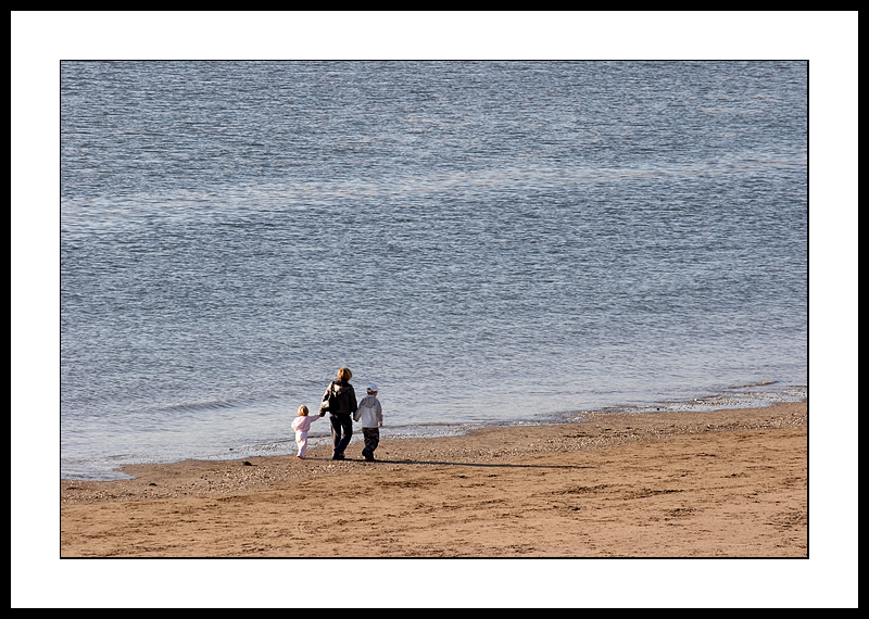 Seashore walk