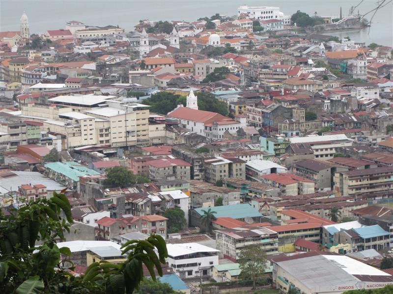 Second City from Ancon Hill