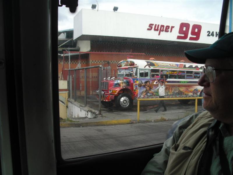 Fancy Bus in Panama City