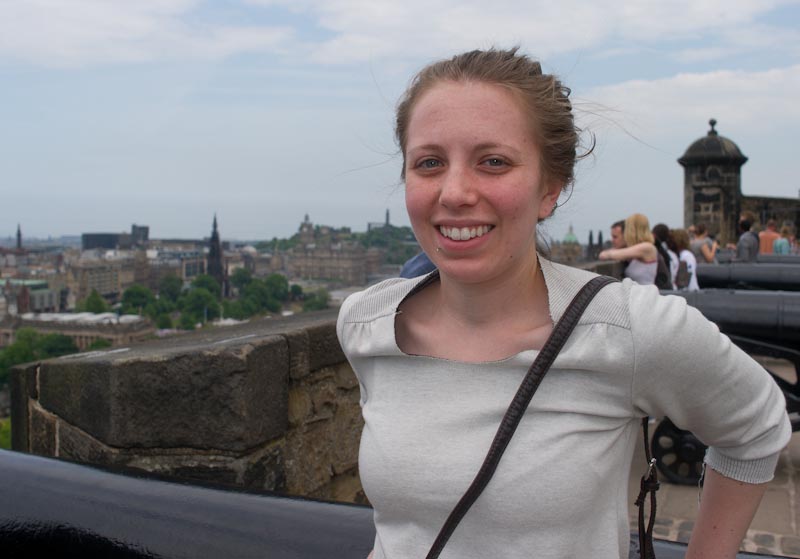 pbase Day  6 Joan my niece at the Castle  Edinburgh vs 1 June 5 2010 1 of 1.jpg