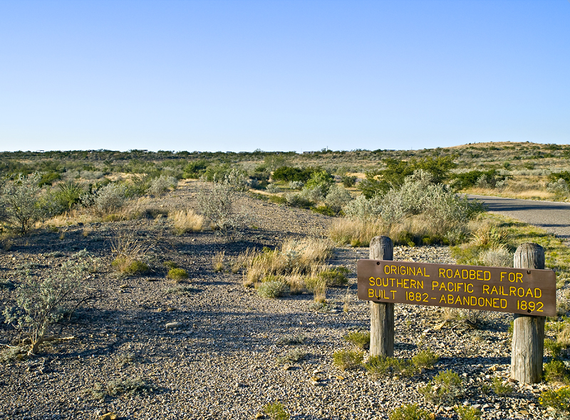 Railroad roadbed