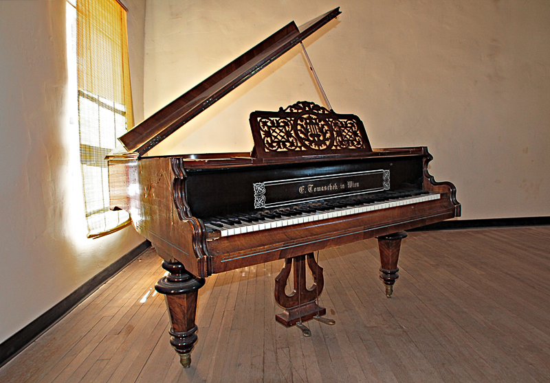 Piano in Ballroom