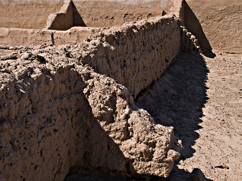 Old adobe wall