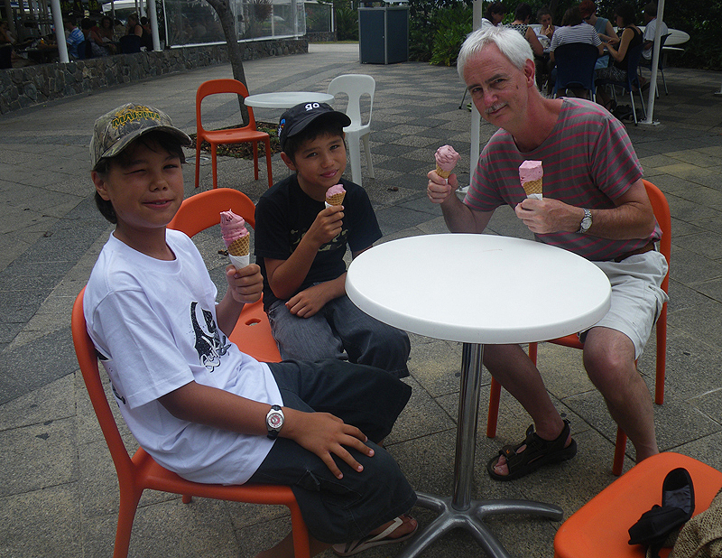 Frozen yoghurt delights