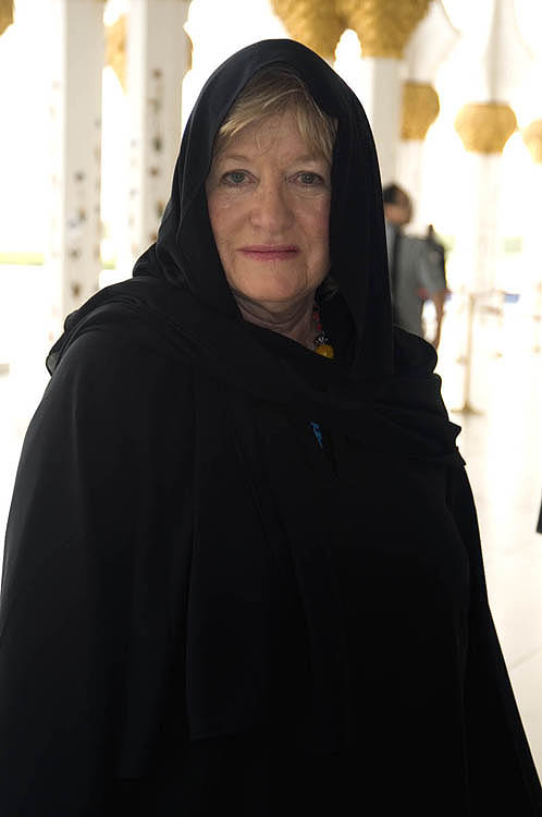 Required dress, Zayed Mosque