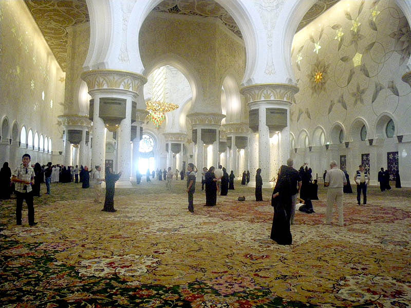 Interior, Zayed Mosque