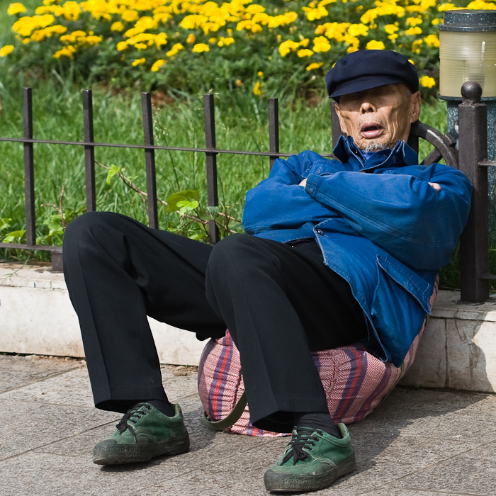 Man at rest 