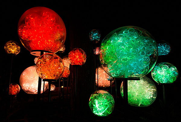 LONGWOOD GARDENS LIGHTS EXHIBIT