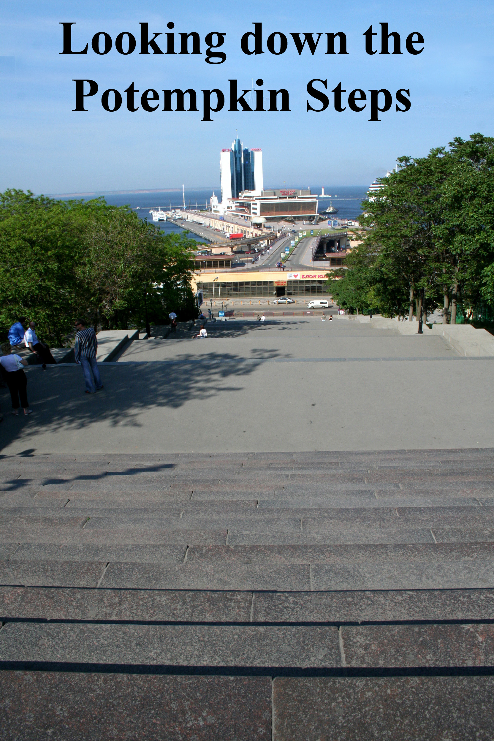 Townspeople sent the sailors food & water. Russian troops fired on them on the Potempkin Steps.