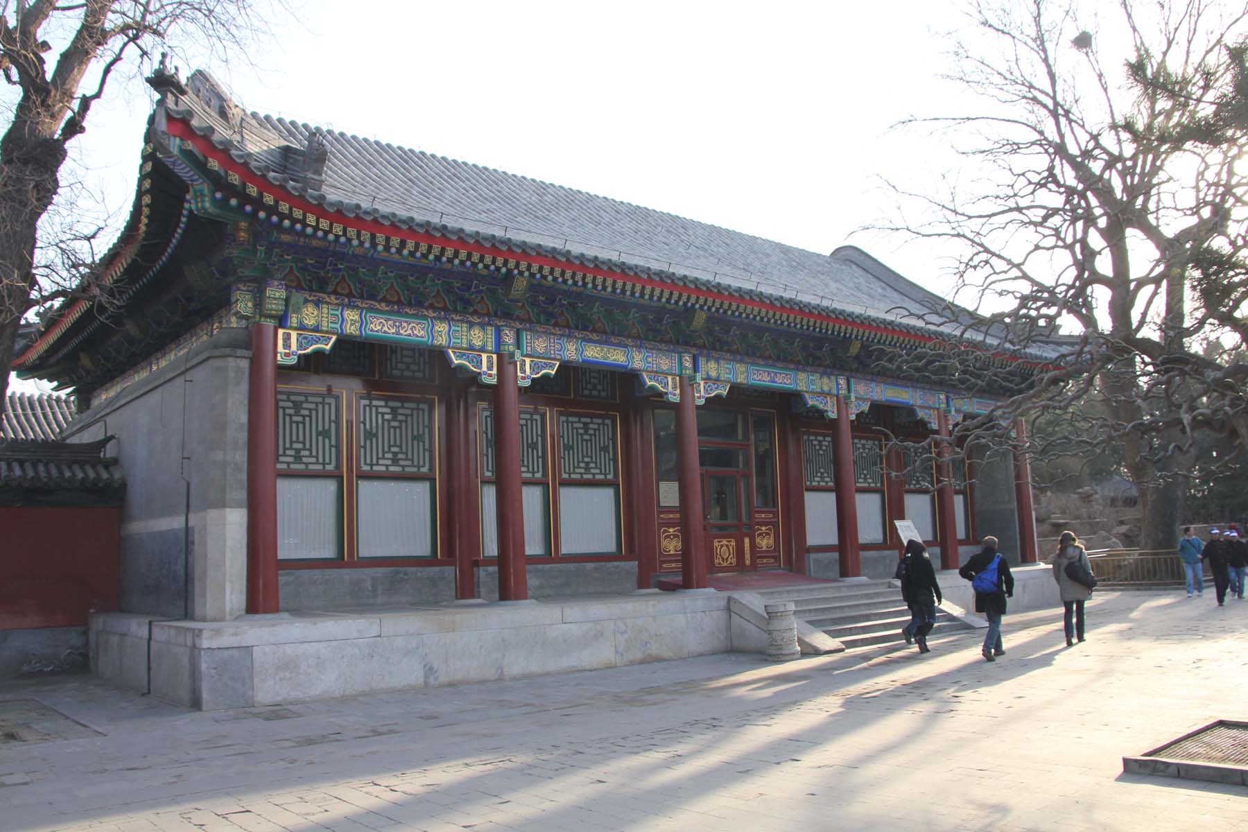 Beside the Hall of Benevolence and Longevity, was this smaller pavilion.
