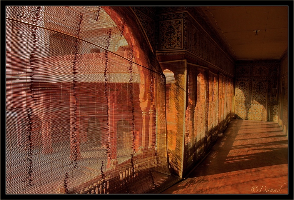 A Corridor Into Bikaner Maharajahs Palace.