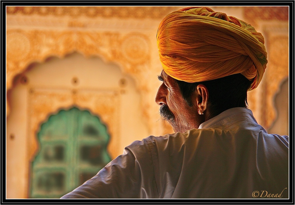 In the Palace of the Maharajah of Jodhpur.