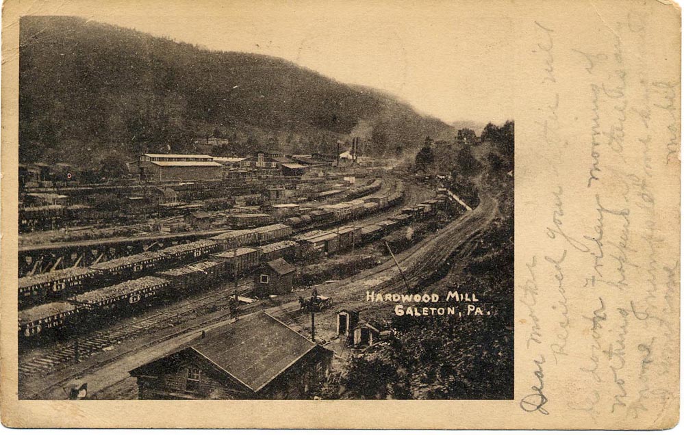 Galeton Trainyard & hardwood mill
